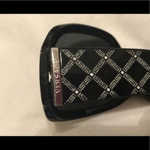 versace clip on sunglasses